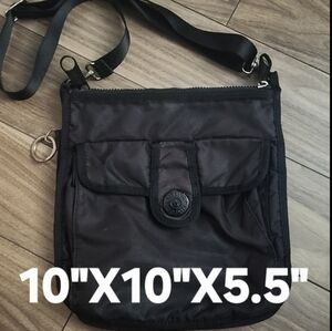 Kipling Grilla Girls Classic Black Crossbody Multi-Pockets Bag